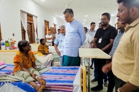 එරාවුර් පිළිකා සත්කාර මධ්‍යස්ථානයේ  (EASCCA HOSPICE) නිරීක්ෂණ චාරිකාව.