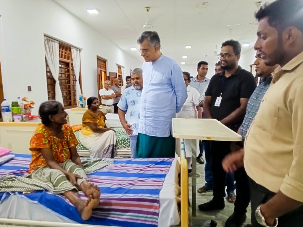 එරාවුර් පිළිකා සත්කාර මධ්‍යස්ථානයේ  (EASCCA HOSPICE) නිරීක්ෂණ චාරිකාව.